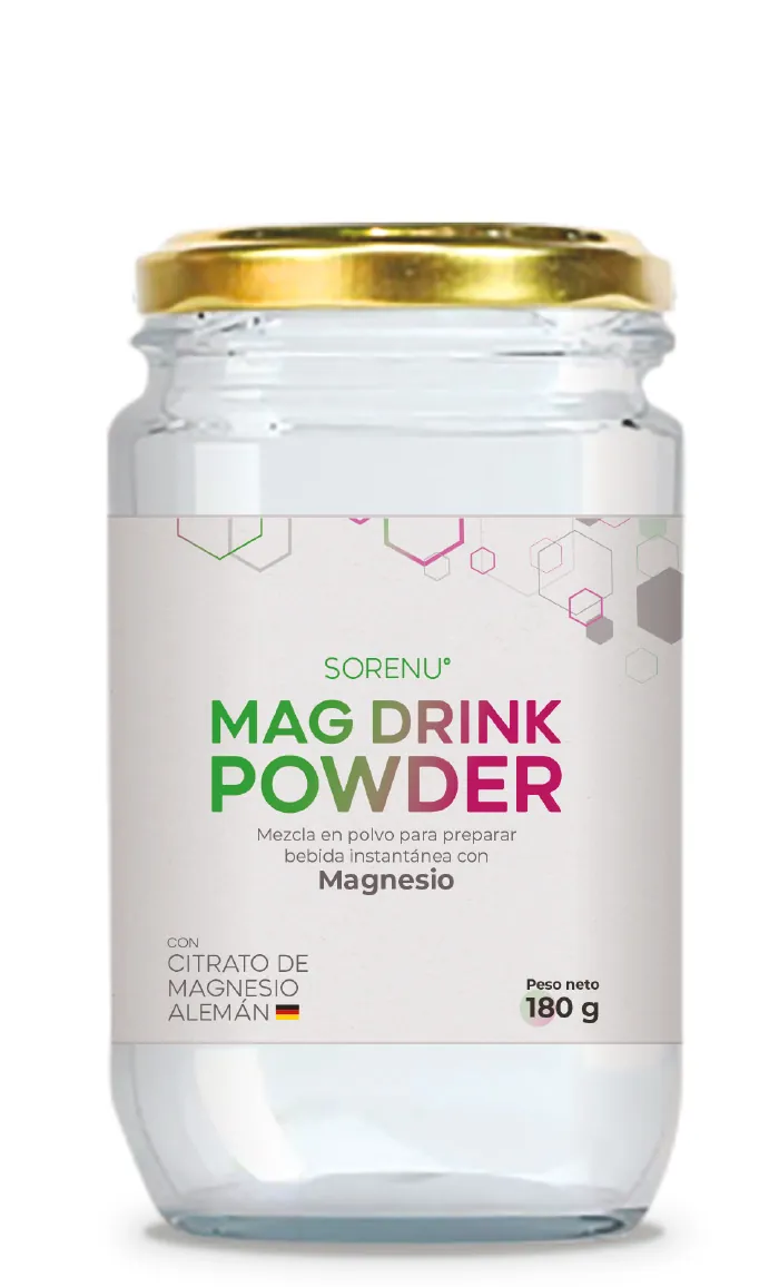 Magdrink Powder 180g Bebida Premium con CItrato de Magnesio